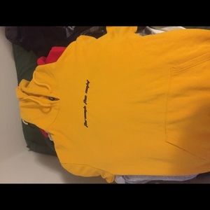Yellow “ Through the night” Sweater